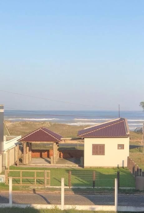 Casa Beira Mar Balneario Gaivota Exterior foto